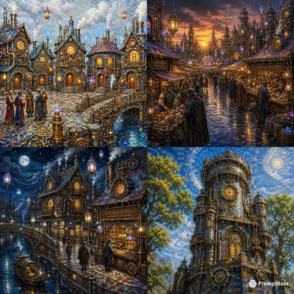 Stylized Fantasy Village Environments
