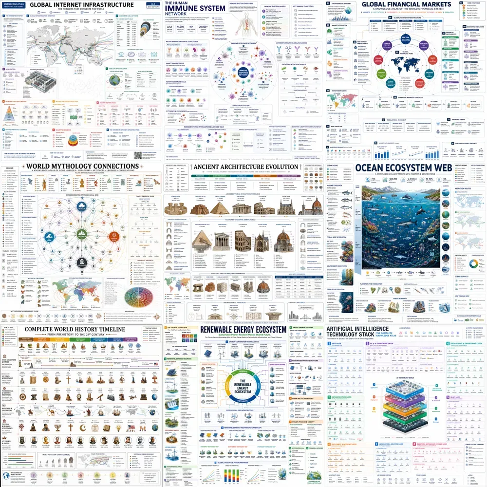 Hyperconnected Knowledge Atlases