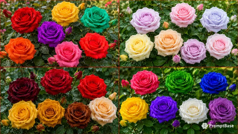 7color Rose Generator Custom Hex Colors