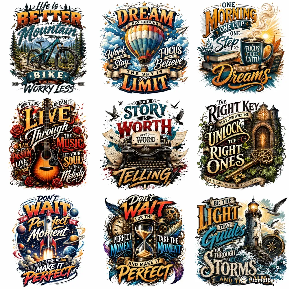 Motivational Graphic Quotes Art