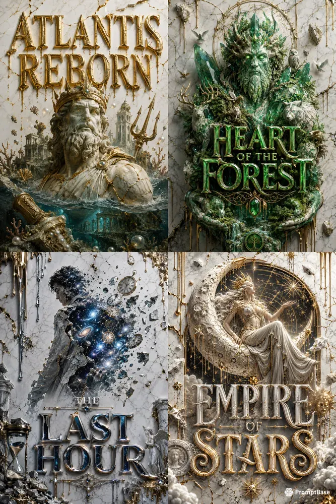 Luxury Surreal Book Cover Generator