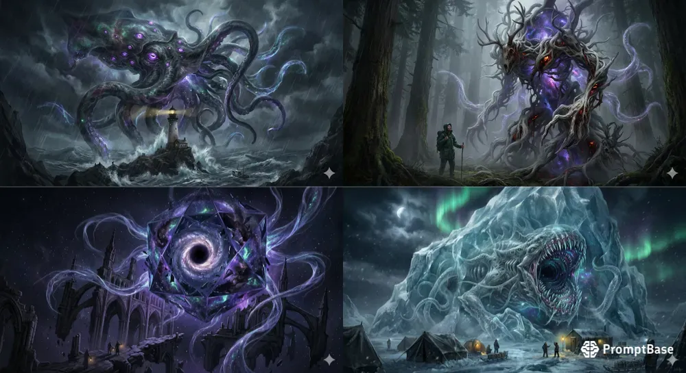 Epic Lovecraftian Cosmic Horror Entities