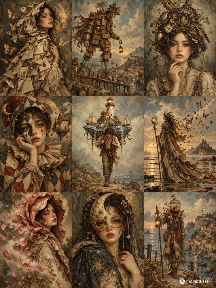 Surreal Dreamlike Character Oddities