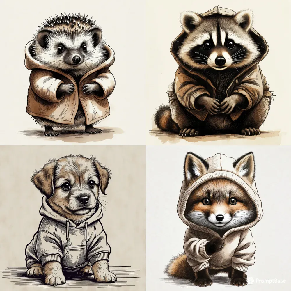 Whimsical Woodland Pals