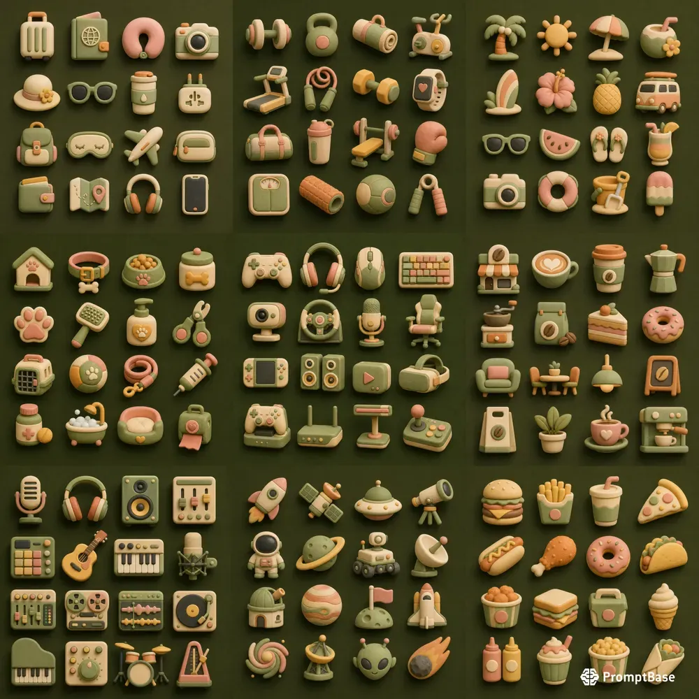 Foam Icon Template Studios