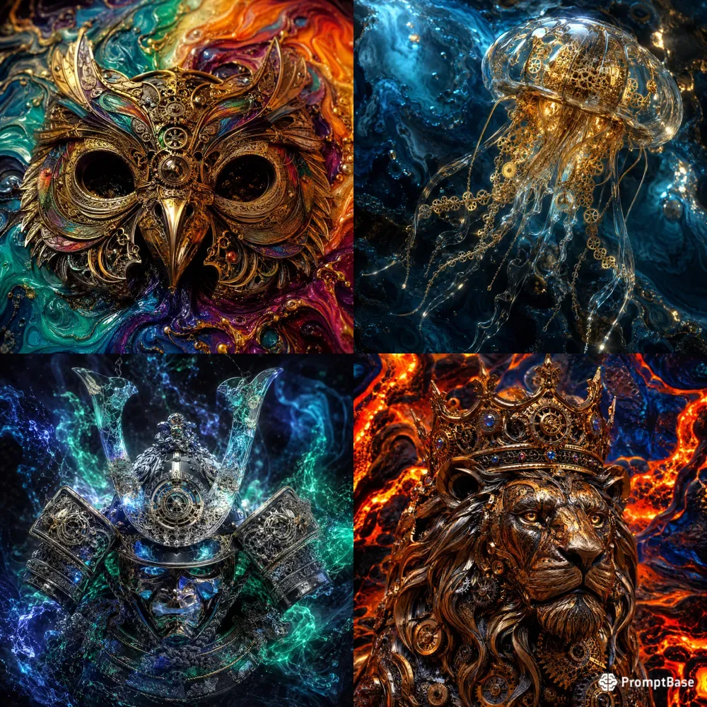 Surreal Gearverse Creations