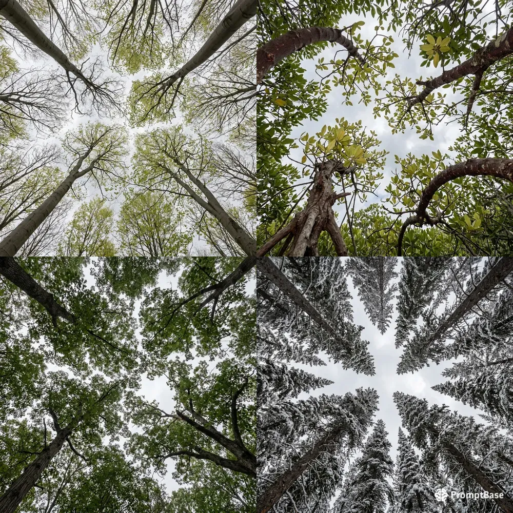 Canopy Gap Phenology Frames