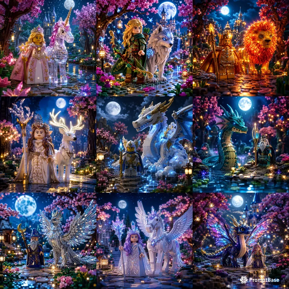 Lego Enchanted Fantasy Worlds