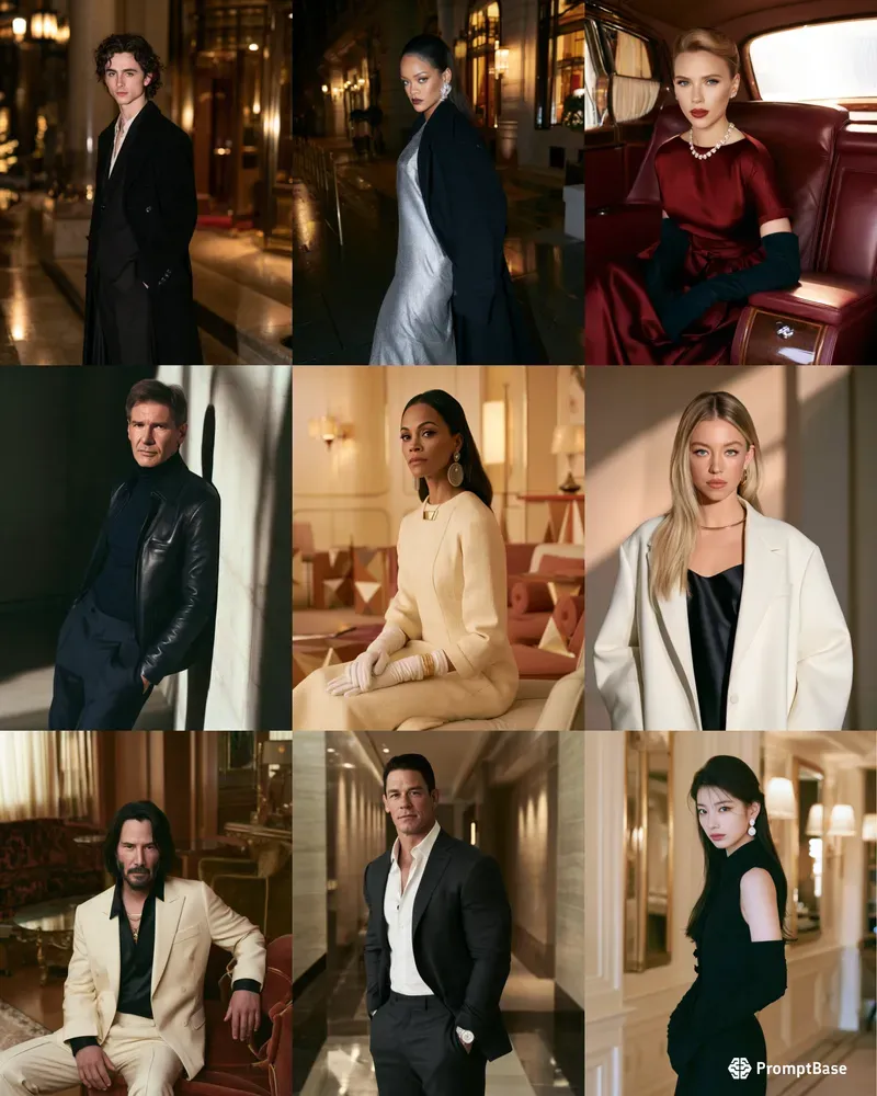 Your Photos As Highfashion Icons