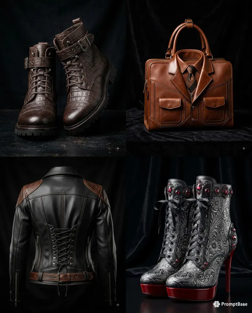 Luxury Leather Fashion Collections