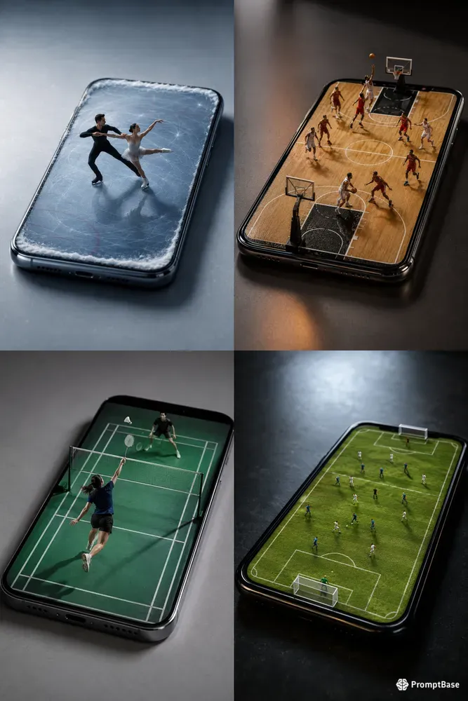 Miniature Sports Device Worlds