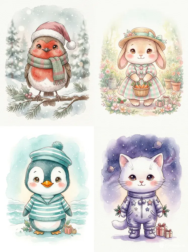 Storybook Watercolors