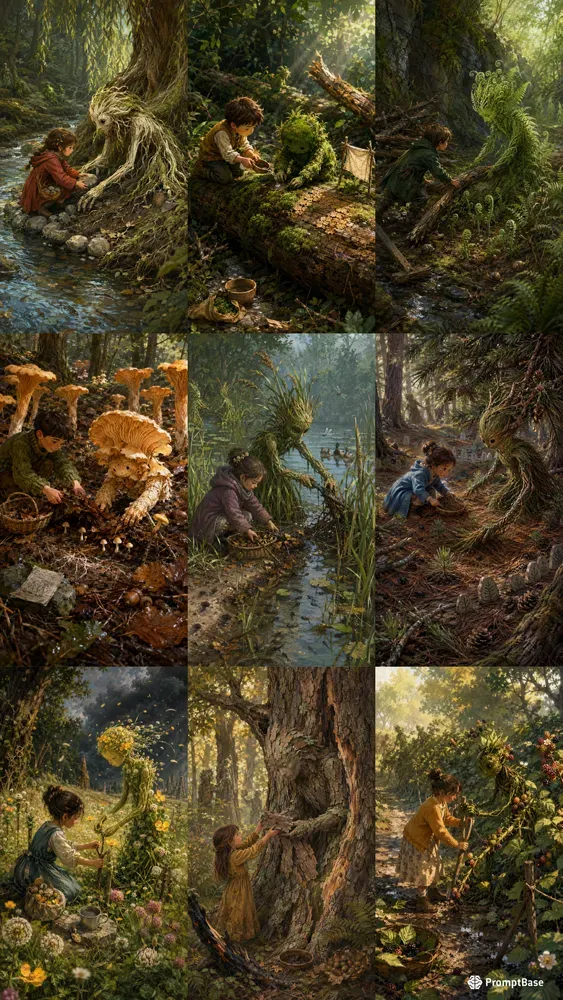 Magical Forest Spirits