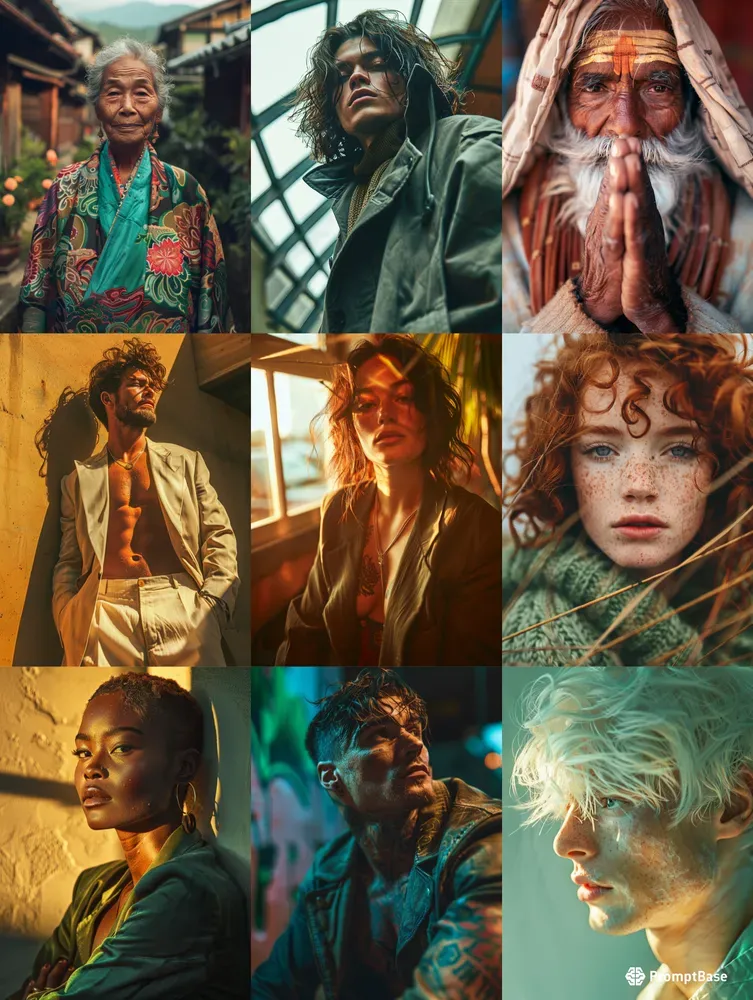 Ultrarealistic Cinematic Portraits