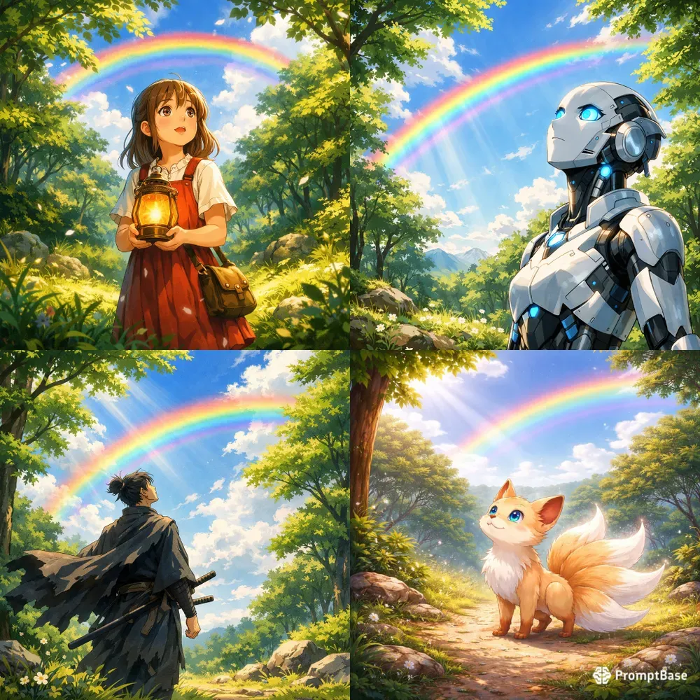 Dreamlike Adventures Under Painted Skies