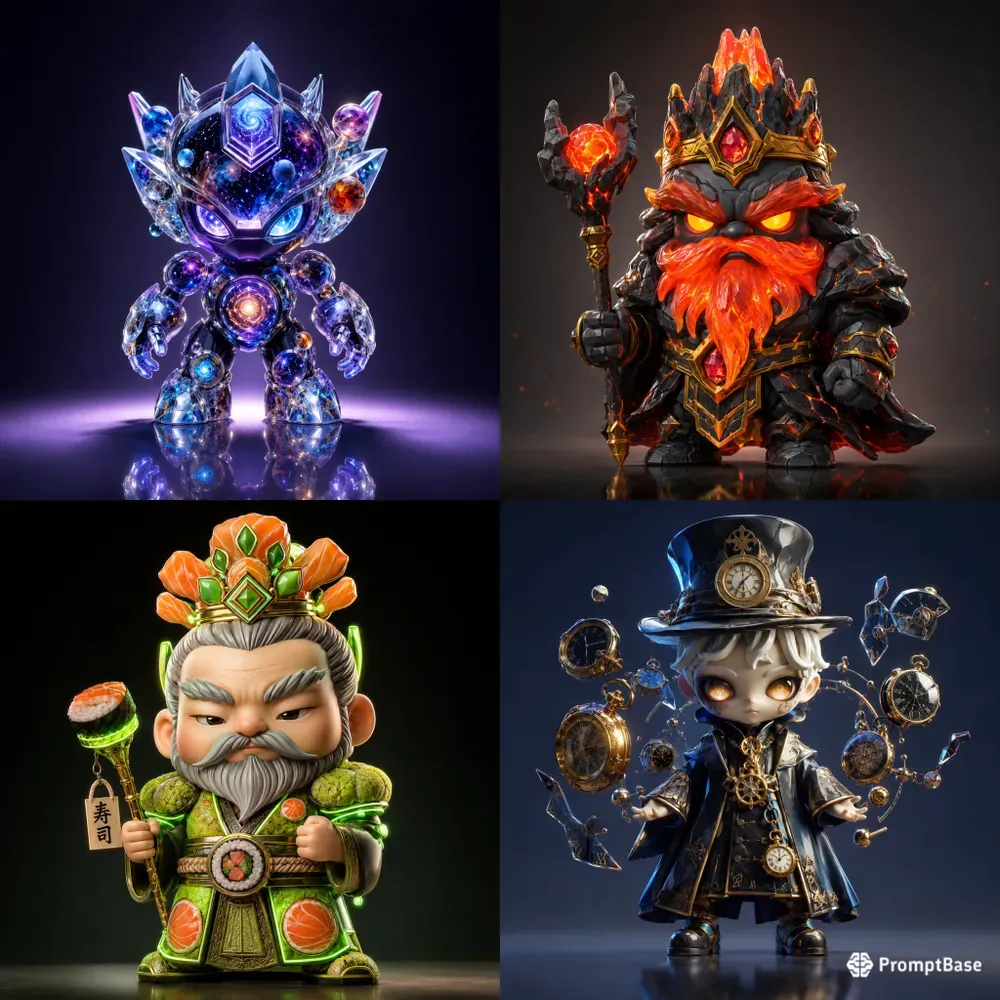 Premium Designer Toy Figure Collections