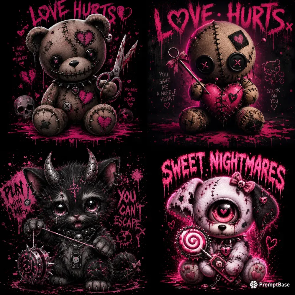 Twisted Kawaii Horrors