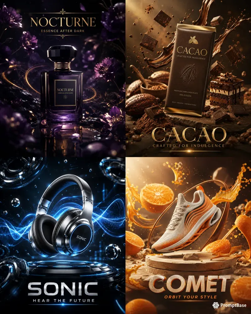 Surreal 3D Product Advertising Studios