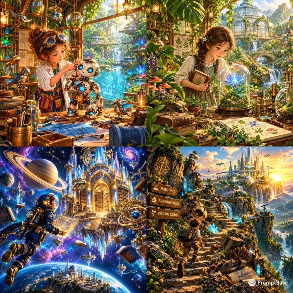 Science Adventure Fantasy Art