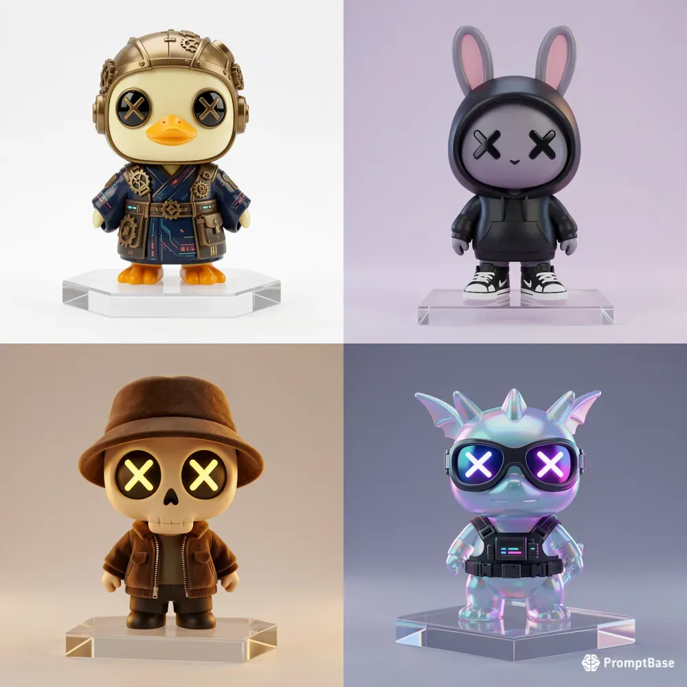 Urban Streetwear Designer Vinyl Toys
