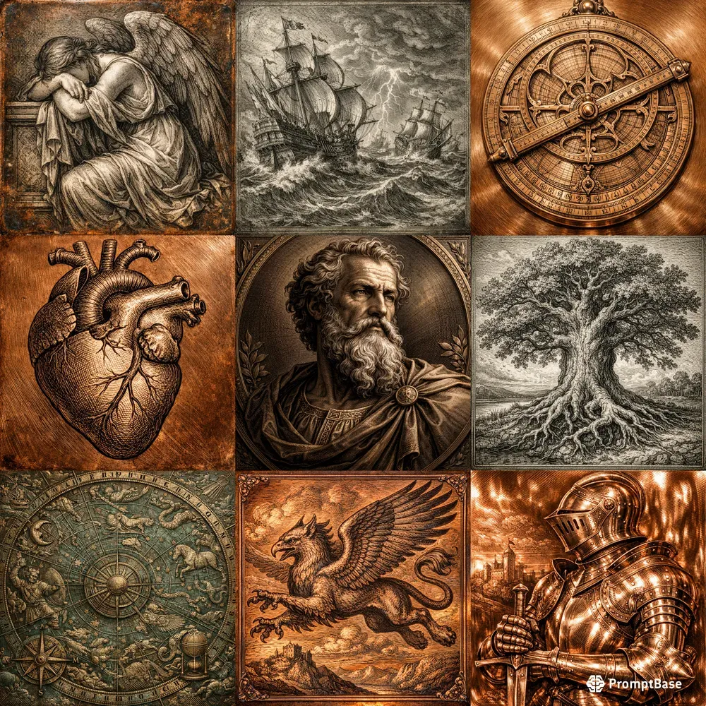 Renaissance Intaglio Engravings