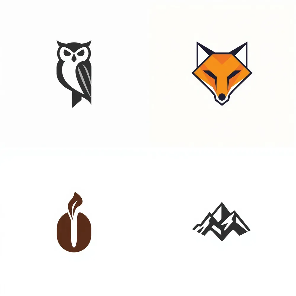 Minimalist Flat Vector Logo Generator