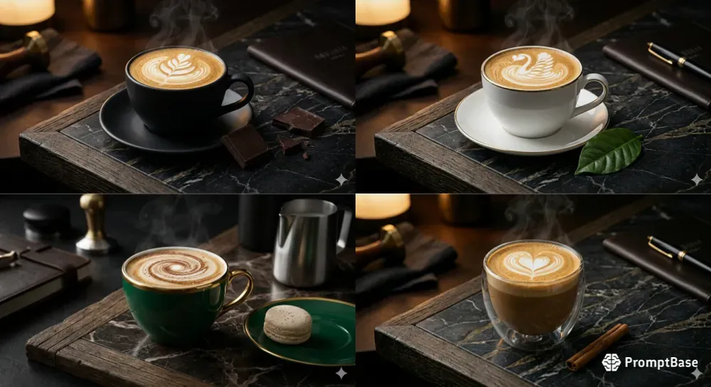 Premium Coffee Mockups Customizable