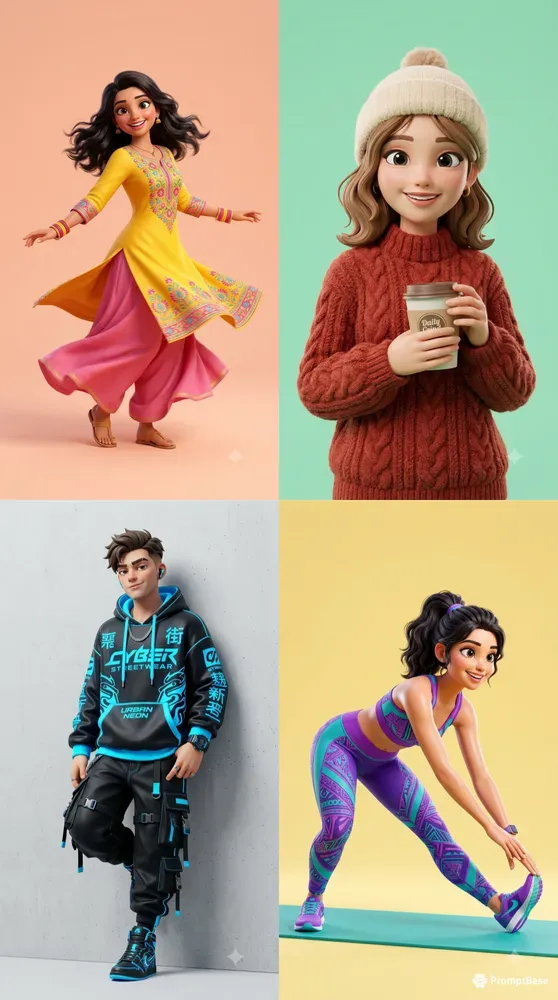 3D Cartoon Generator