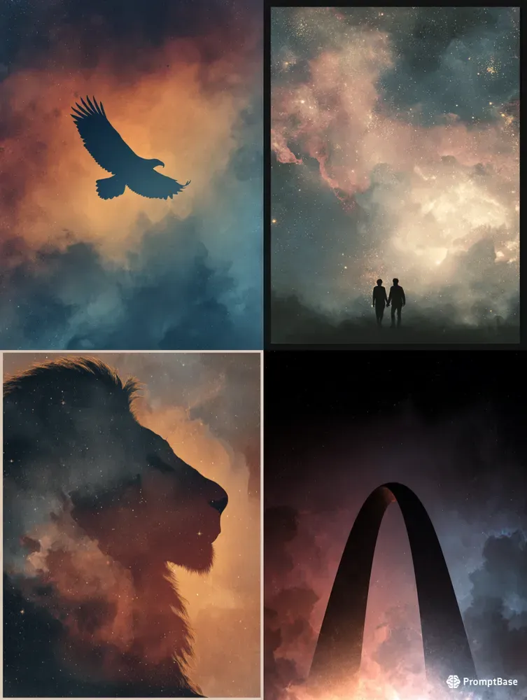 Nebula Silhouette Pod Images