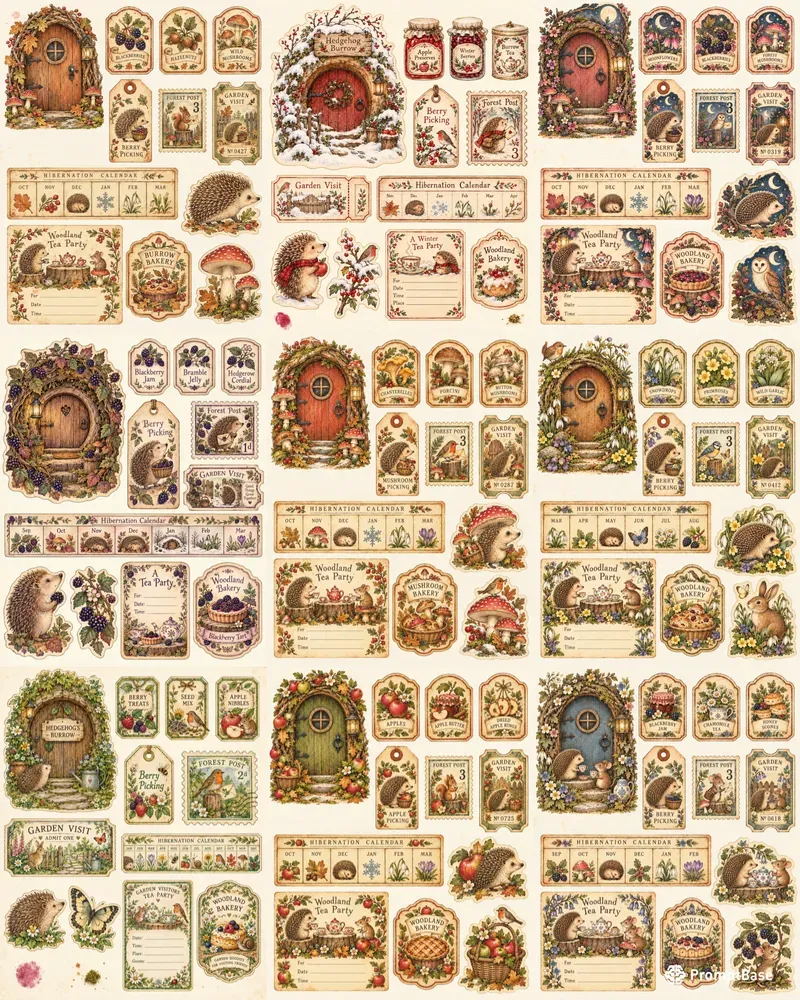 Woodland Hedgehog Ephemera