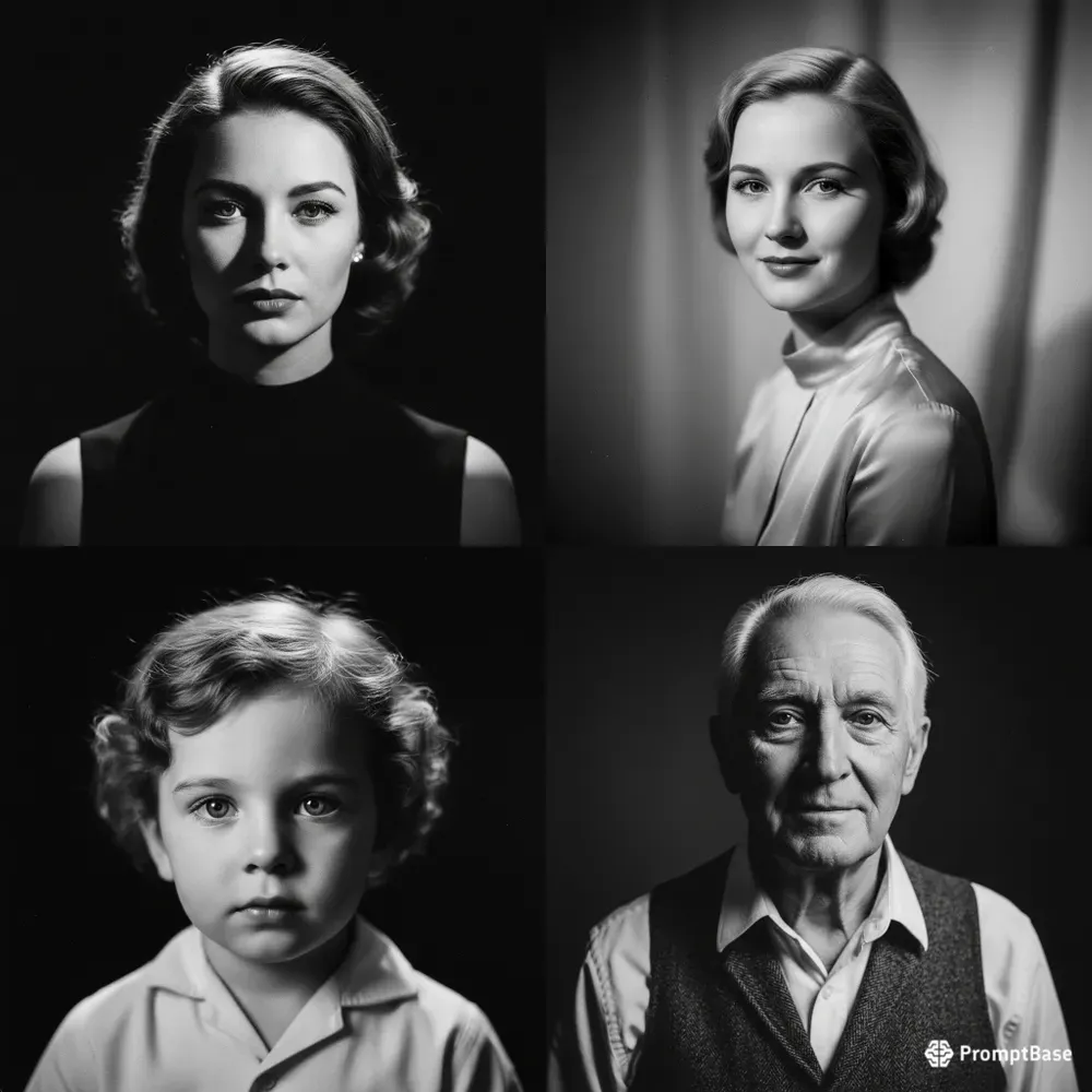 Timeless Blackandwhite Portraits