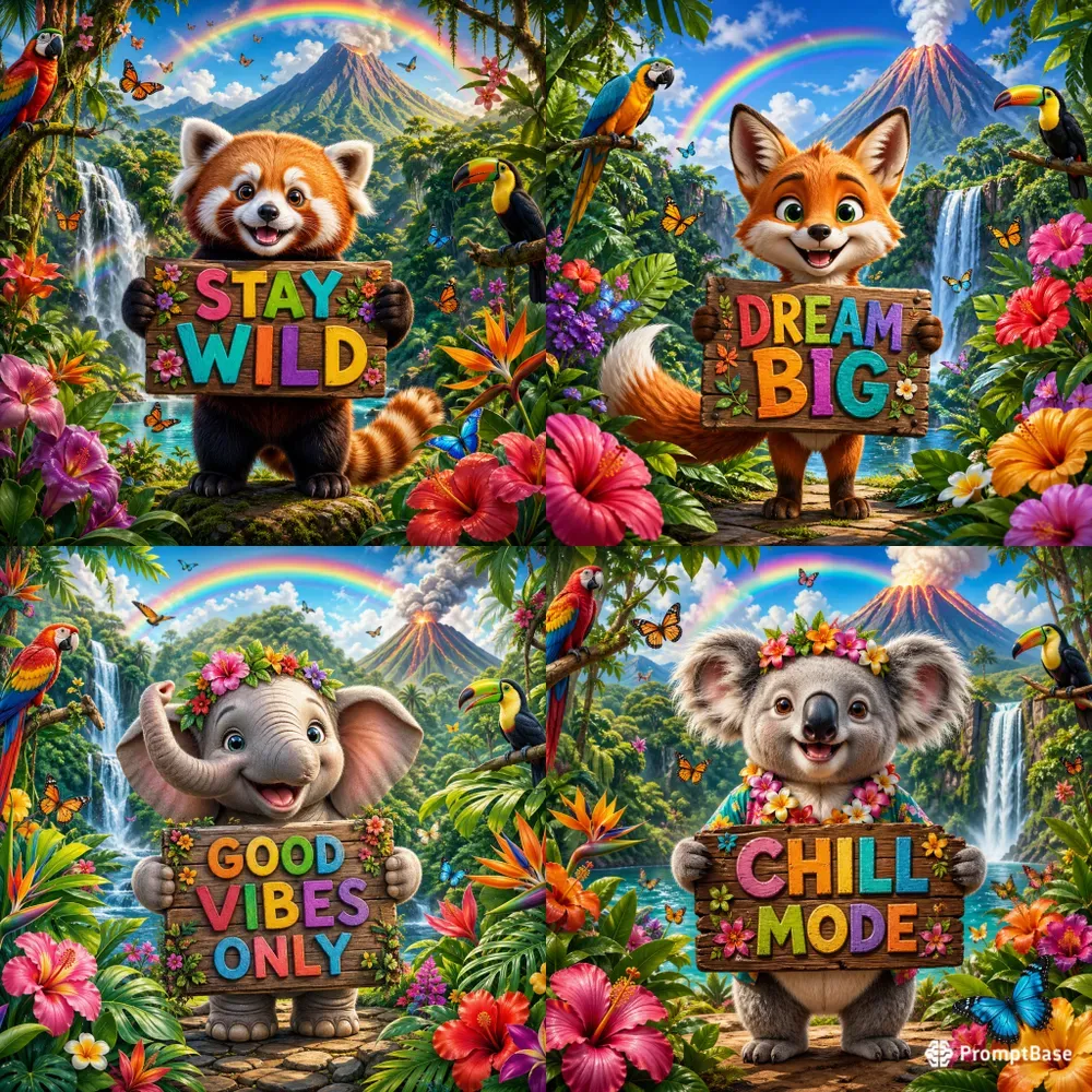 Tropical Animal Signs