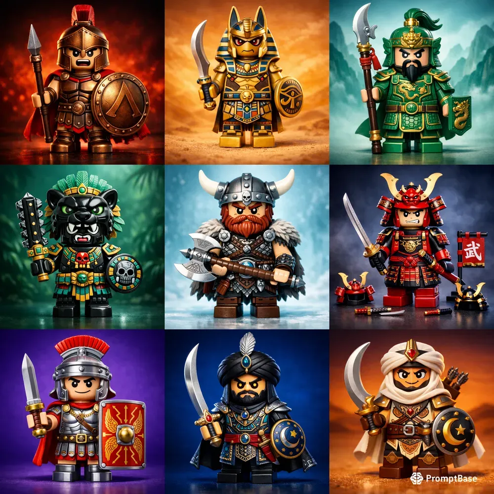 Ancient Warrior Brick Legends