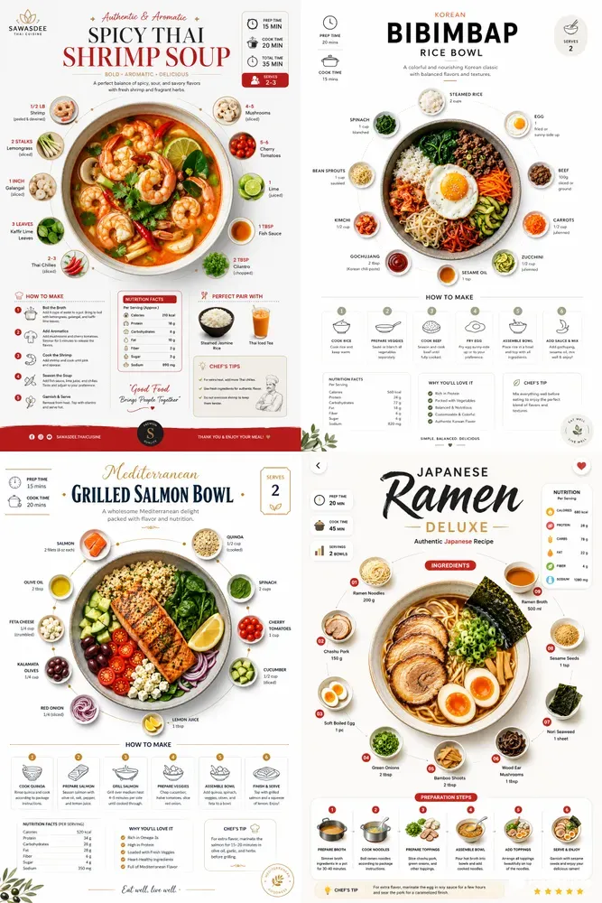 Recipe Infographic Generator