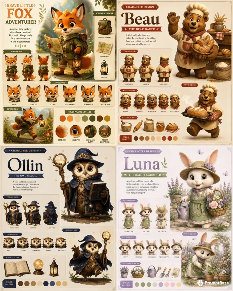 Premium Fairy Tale Character Generator