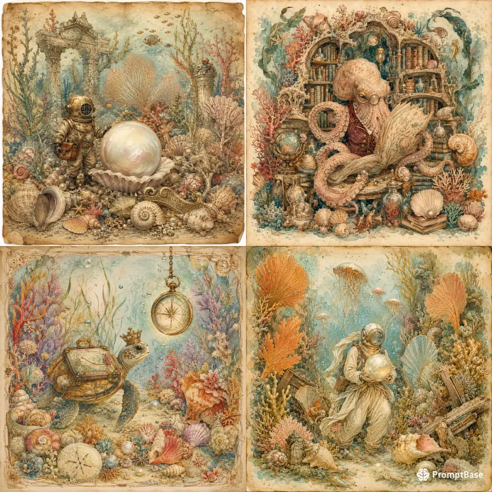 Vintage Ocean Gardens