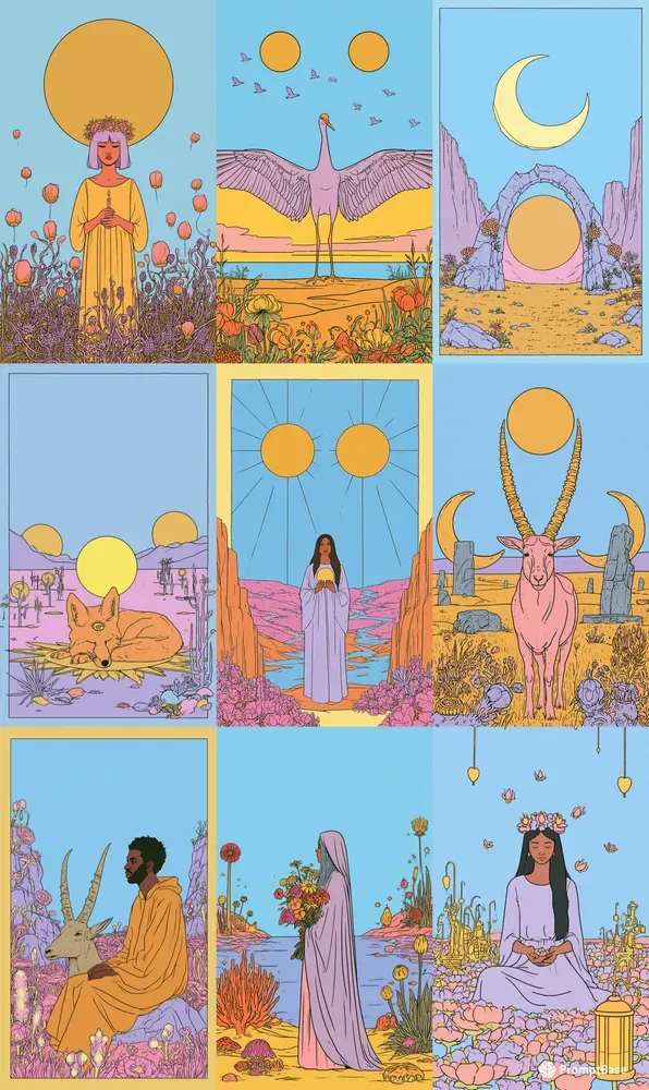 Pastel Surreal Dreamworlds