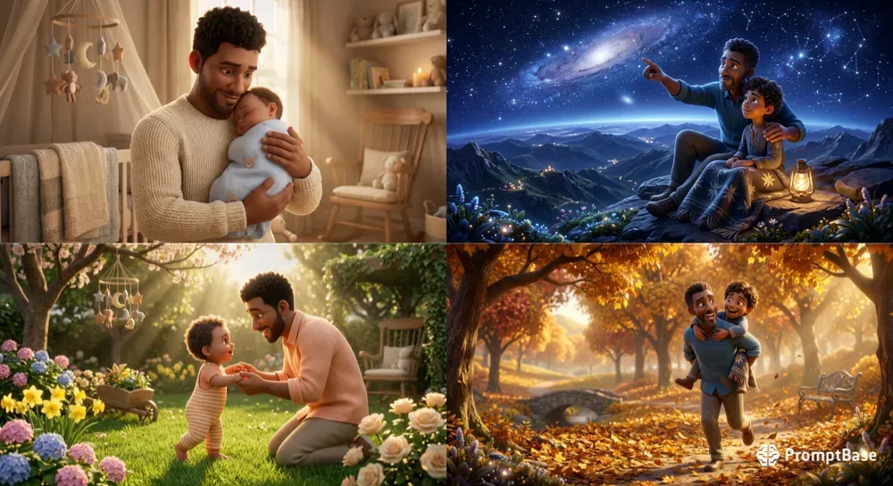 3D Fathers Love Bond Concepts