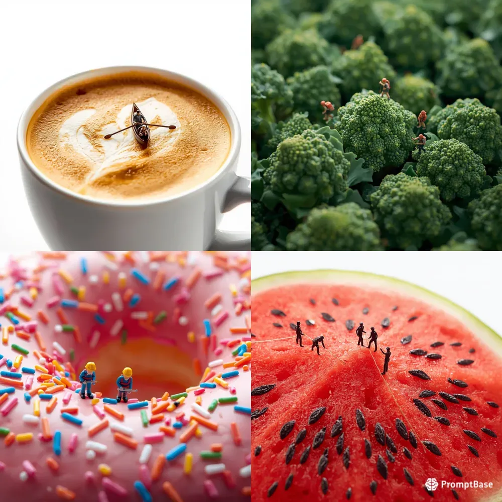 Miniature Food World Creations