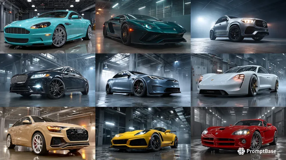 Luxury Studio Auto Portrait Photography