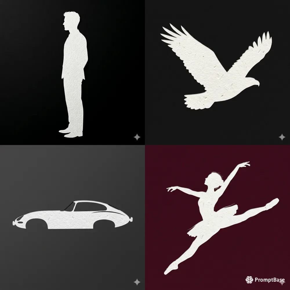 Minimalist Silhouette Poster Designs
