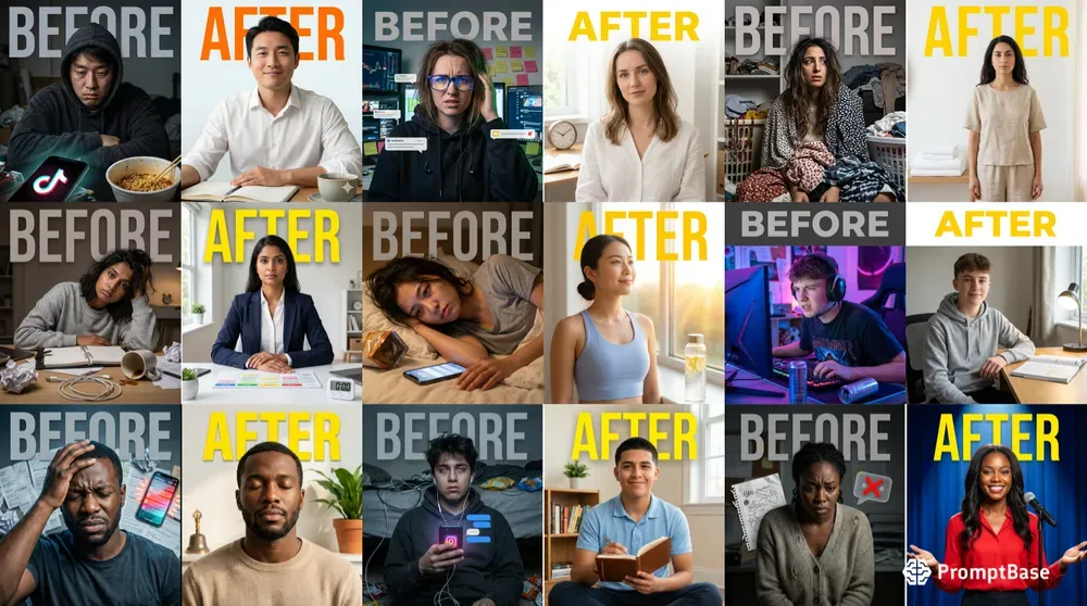 Before After YouTube Thumbnail Makers