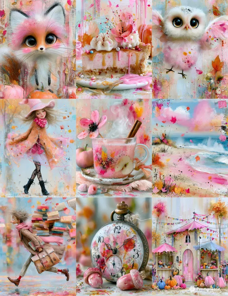 Dreamlike Autumn Mood Junk Journals