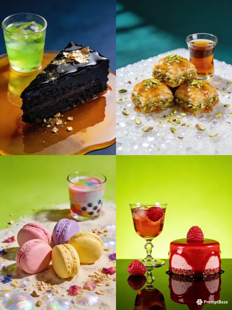 Premium Dessert Visuals For Ads