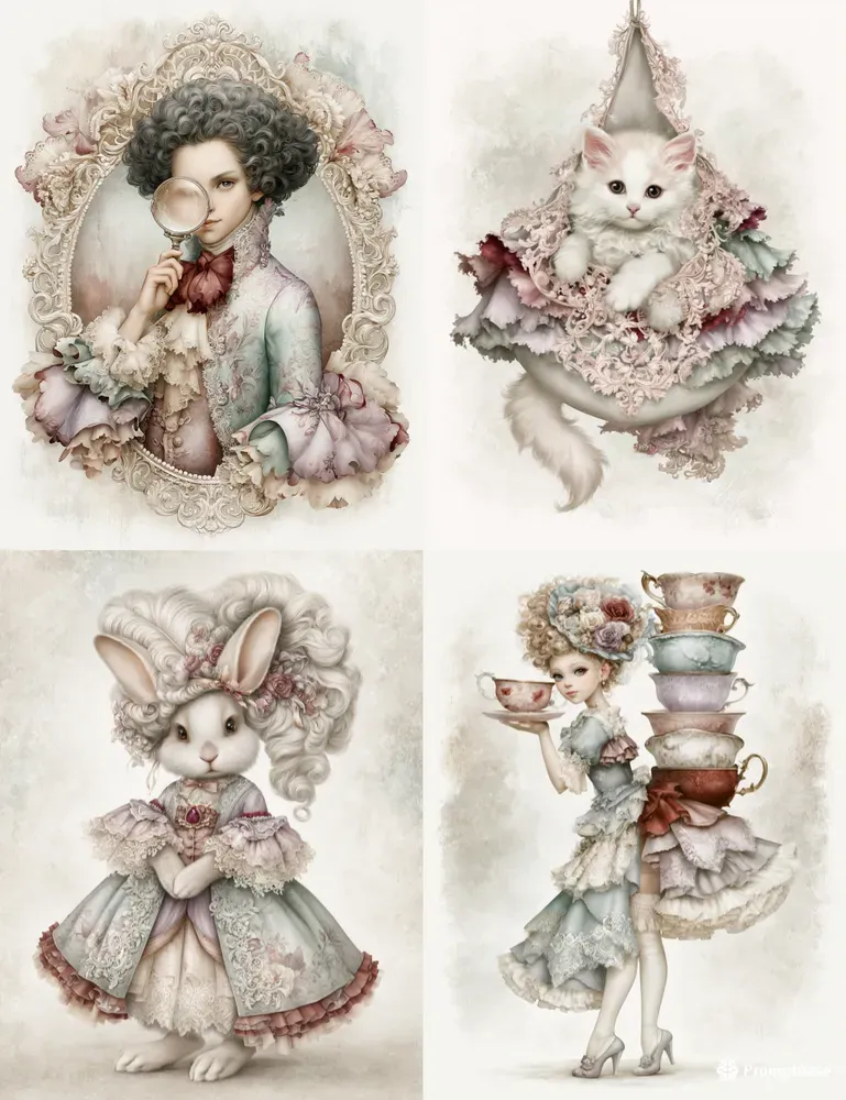 Rococo Storytelling Ephemera