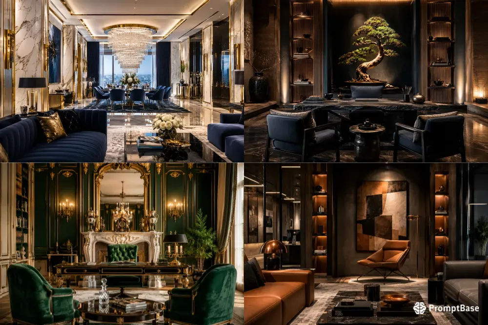Vibrant Cinematic Spaces