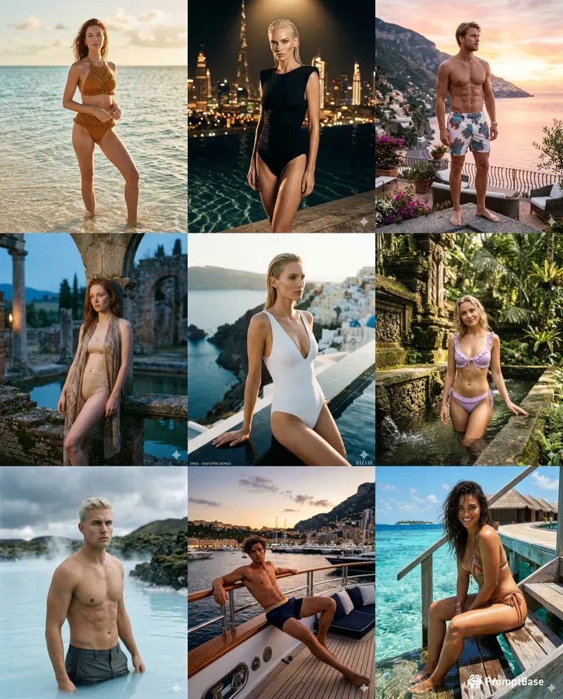 Luxury Model Cinematic Photography