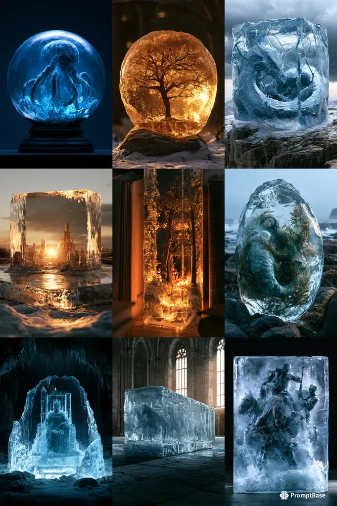 Ice Sculpture World Generator