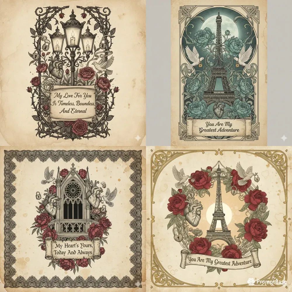 Victorian Gothic Card Generator