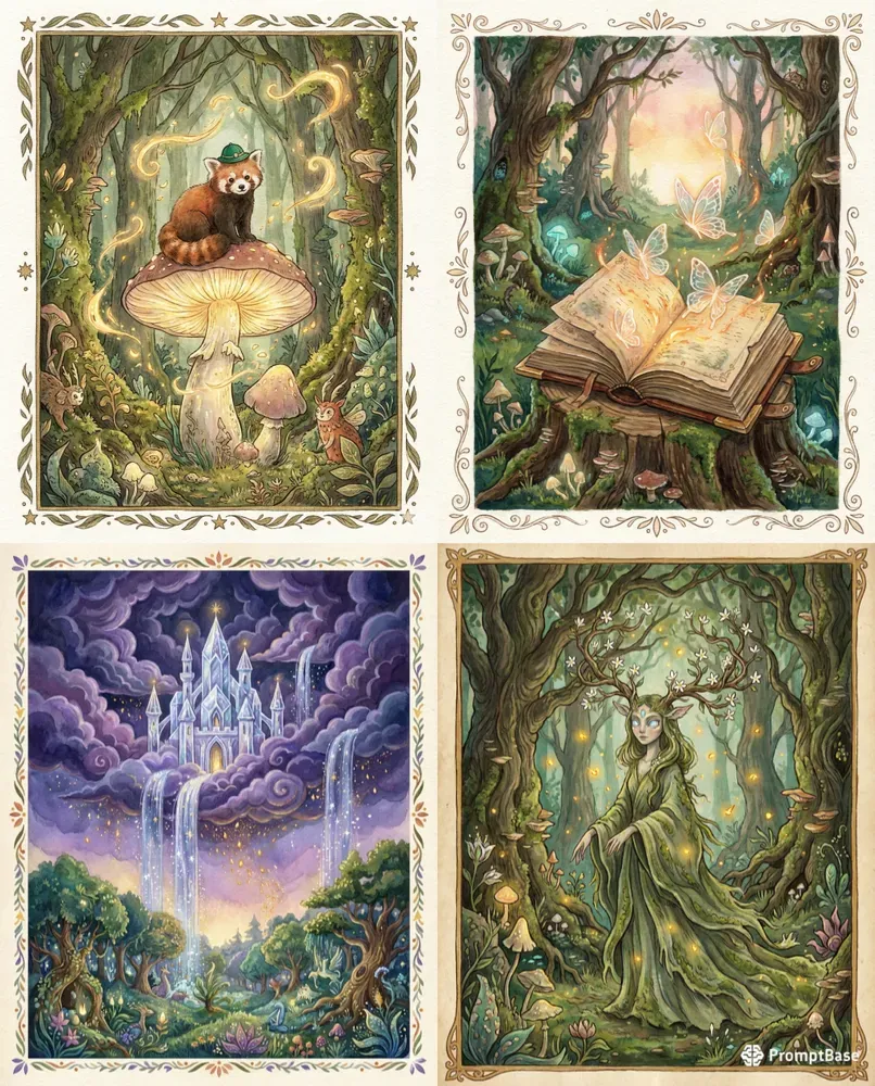 Magical Storybook Illustration Makers